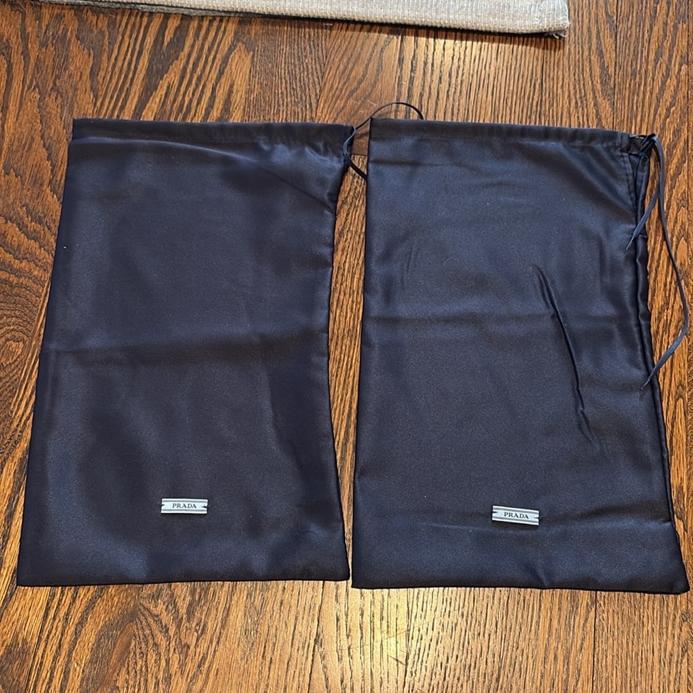 Authentic Prada Dust Bags